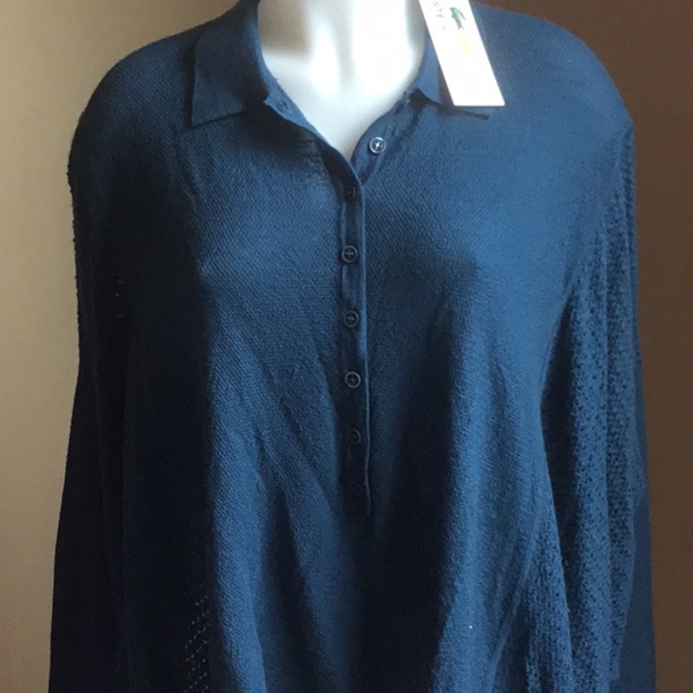 Box Cut Lacoste Sweater